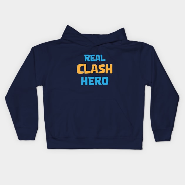 Real Clash hero Kids Hoodie by Marshallpro